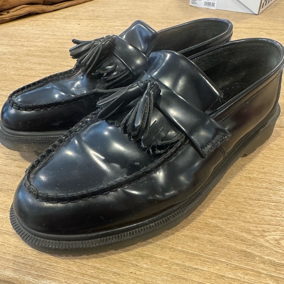 Black Tassel Loafers for Men - Picture 1 of 4